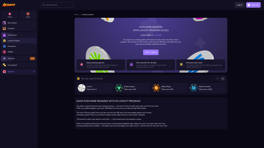 Akibawin Casino — VIP section