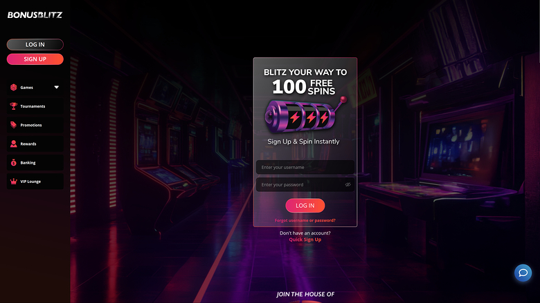 BonusBlitz — Homepage
