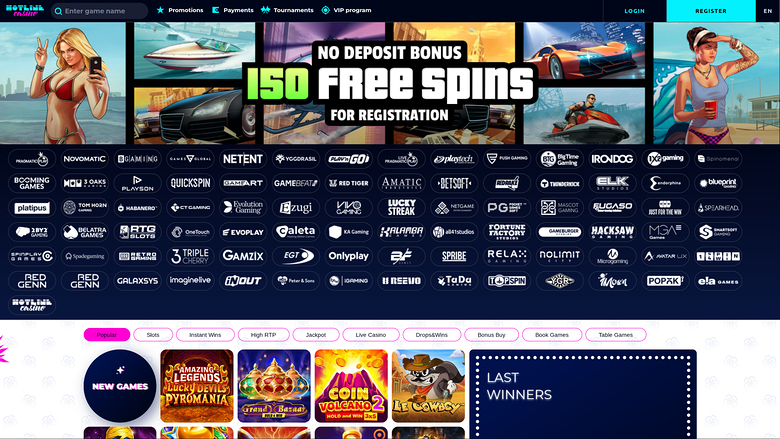 HotlineCasino — Homepage