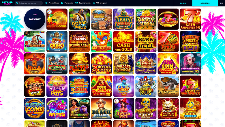 HotlineCasino — Jackpot games