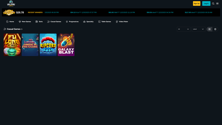 Island Reels Casino — Casual
