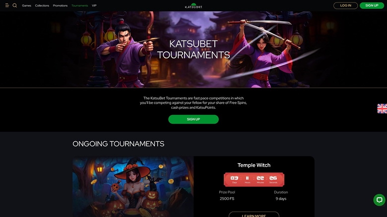 Katsubet Casino — Tournaments