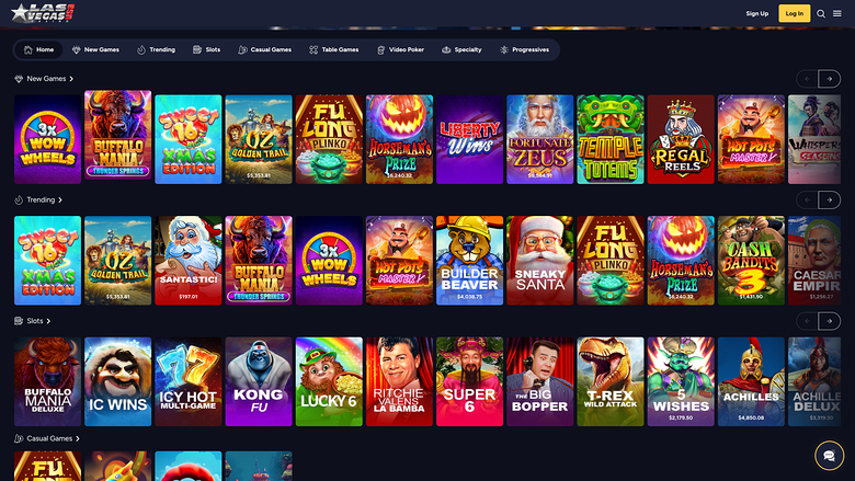 Las Vegas USA — Games lobby