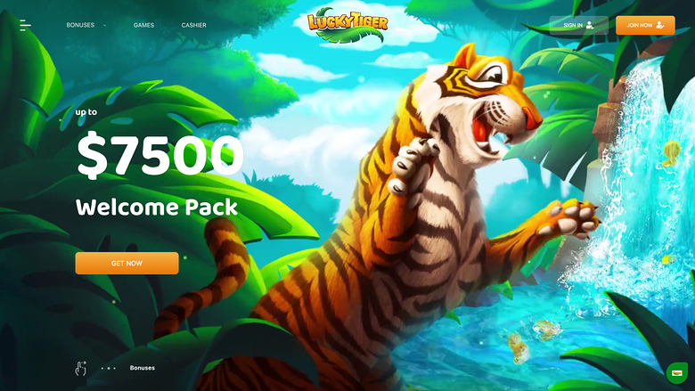 Lucky Tiger Casino — Homepage
