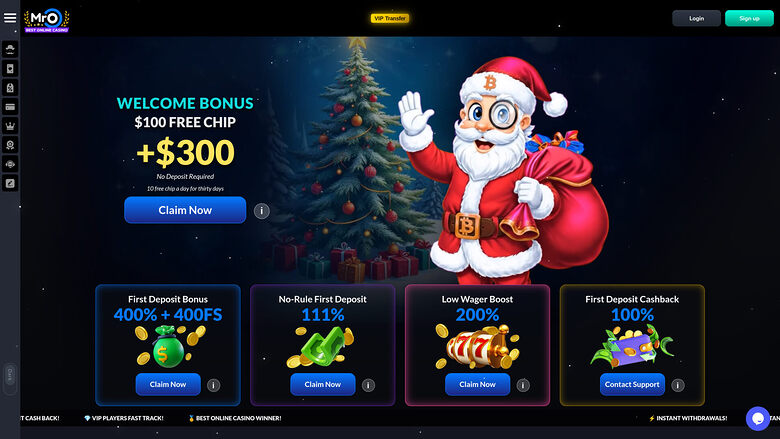 MrO Casino — Homepage
