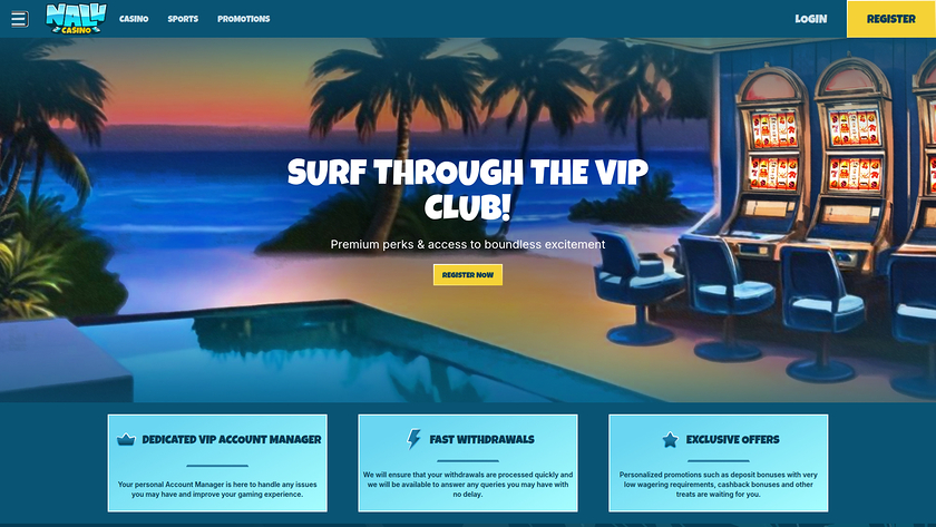 Nalu Casino — VIP section