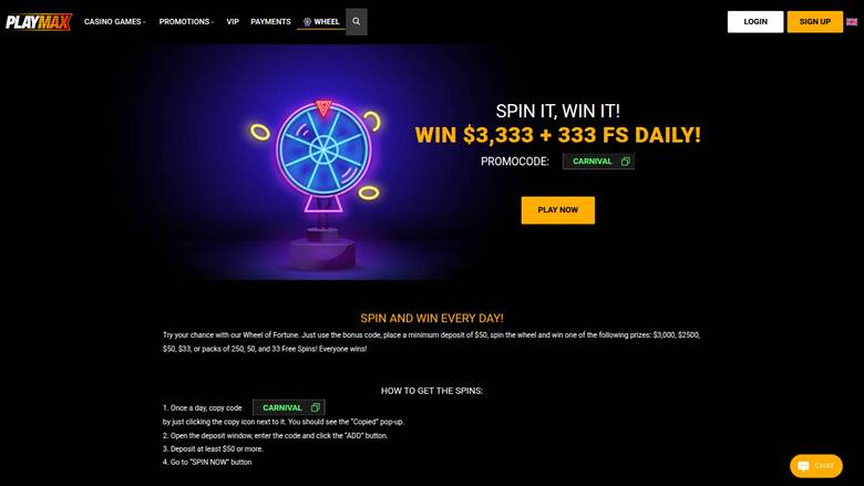PlayMax Casino — Other