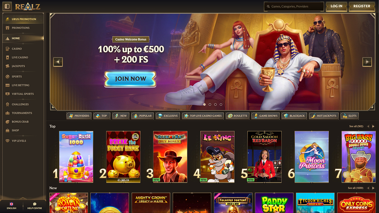 Realz Casino — Hp