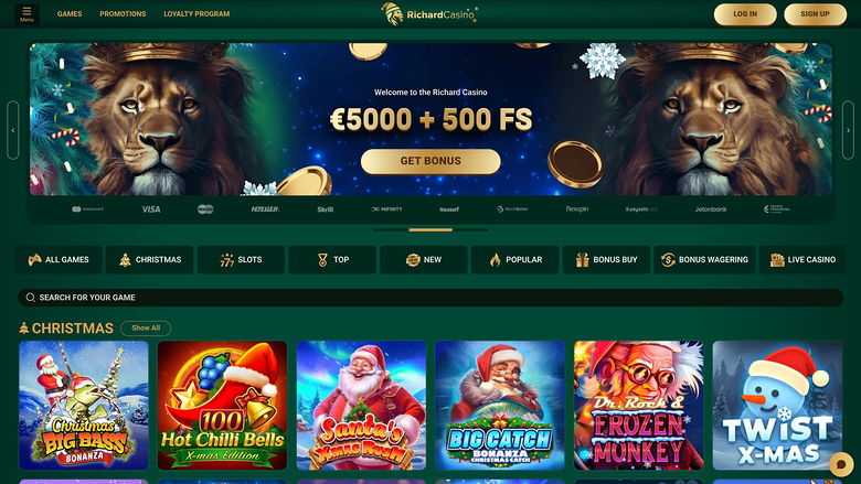 Richard Casino — Homepage