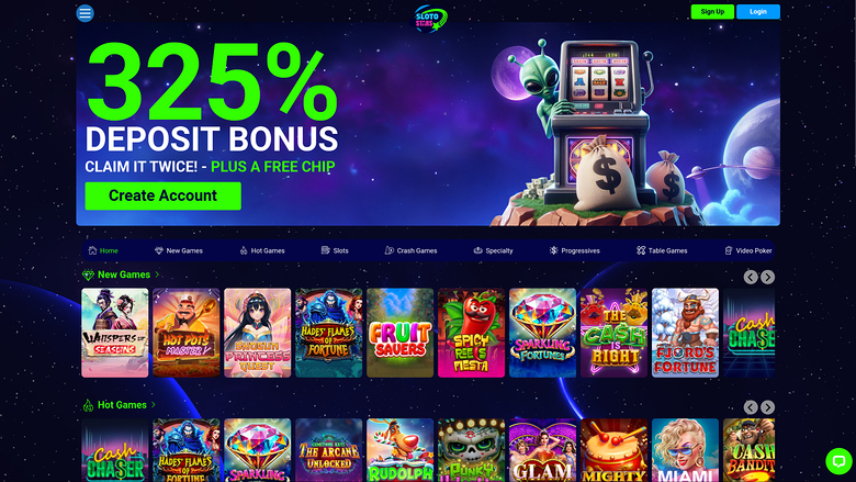 Sloto Stars Casino — Homepage