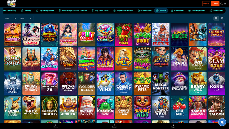 SlotoCash — Games lobby