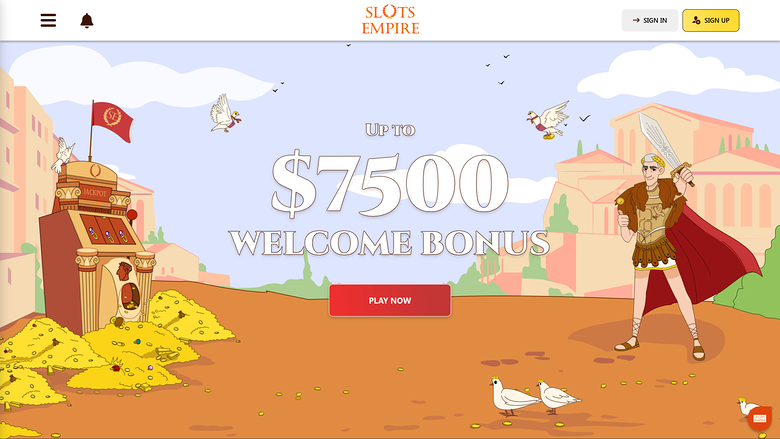 Slots Empire Casino — Homepage