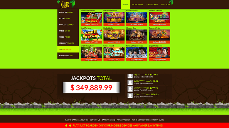 Slots Garden — Jackpot games