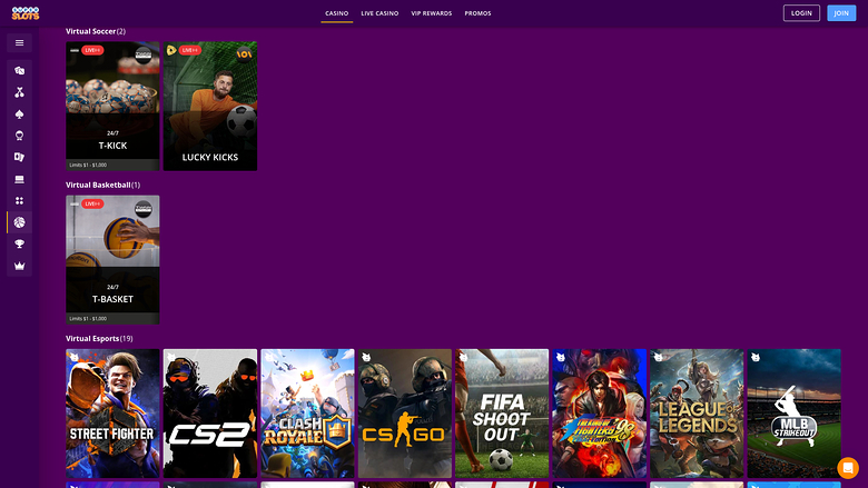 Super Slots Casino — Sportsbook