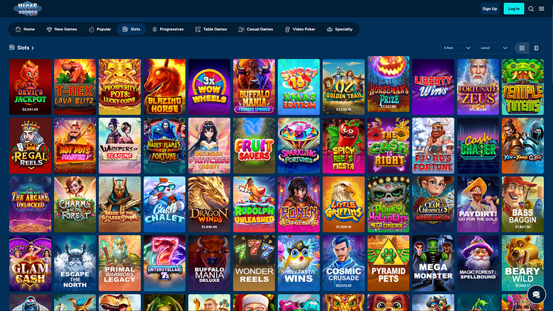 Vegas Casino Online — Games lobby