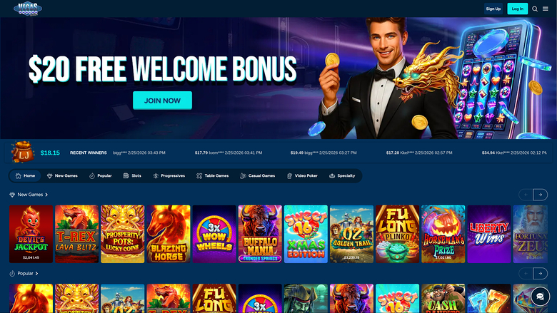 Vegas Casino Online — Homepage