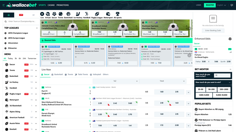 Wallacebet Casino — Sportsbook
